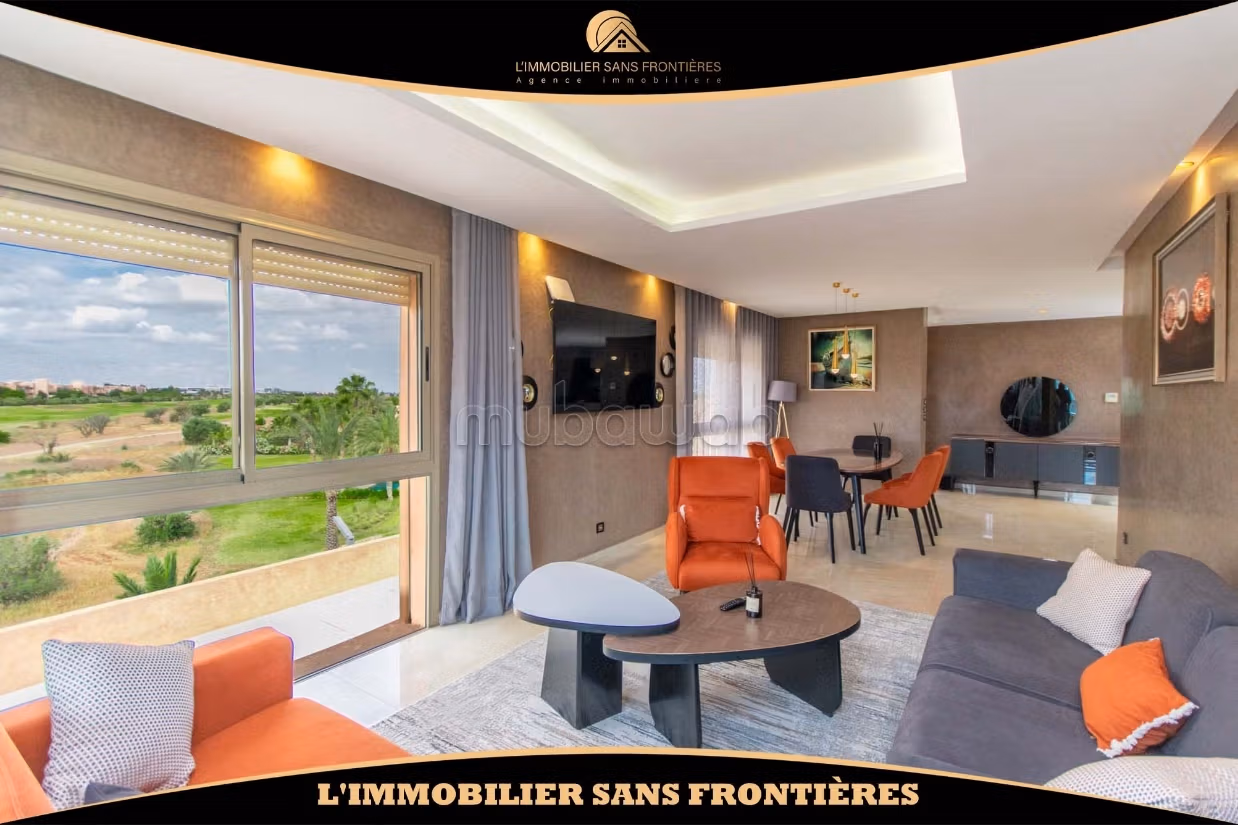Appartement meublé à louer – Prestigia, Marrakech – 133 m²