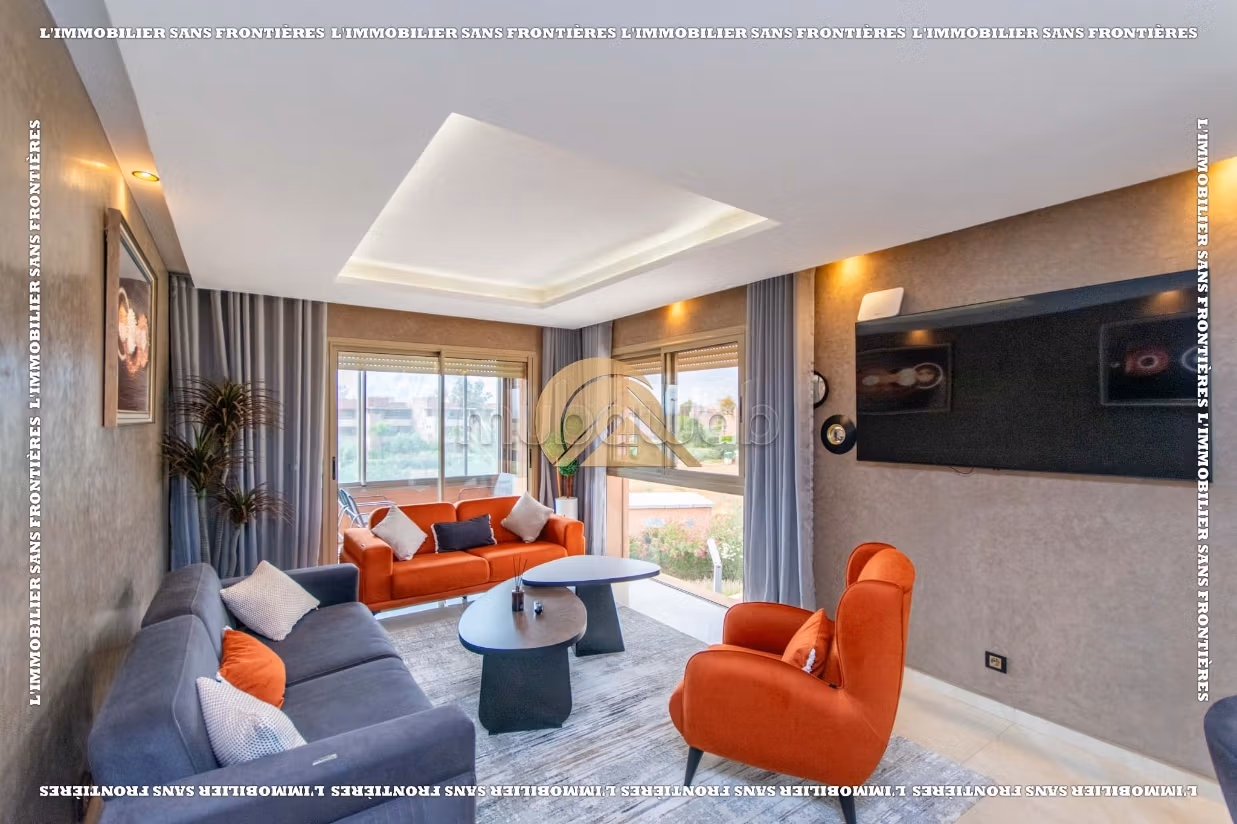 Appartement meublé à louer – Prestigia, Marrakech – 133 m² — 2