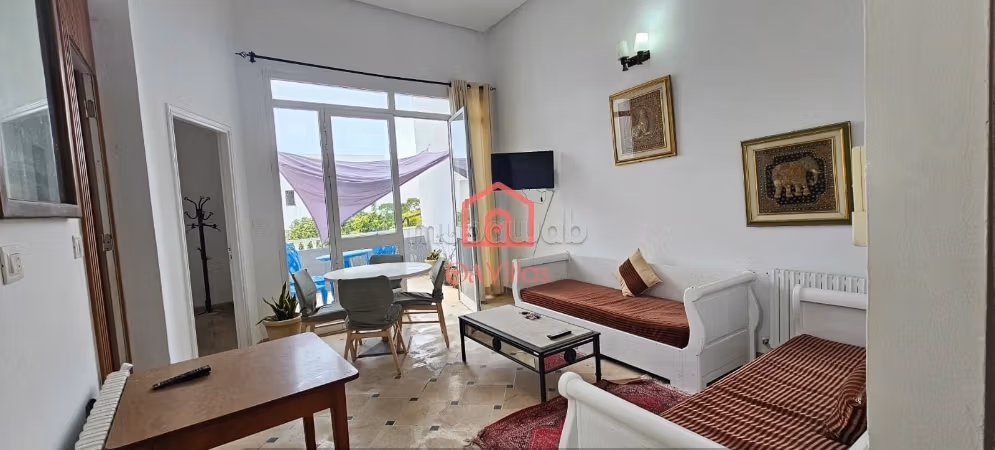 Apartment for rent in Hammamet 3 minutes from the sea