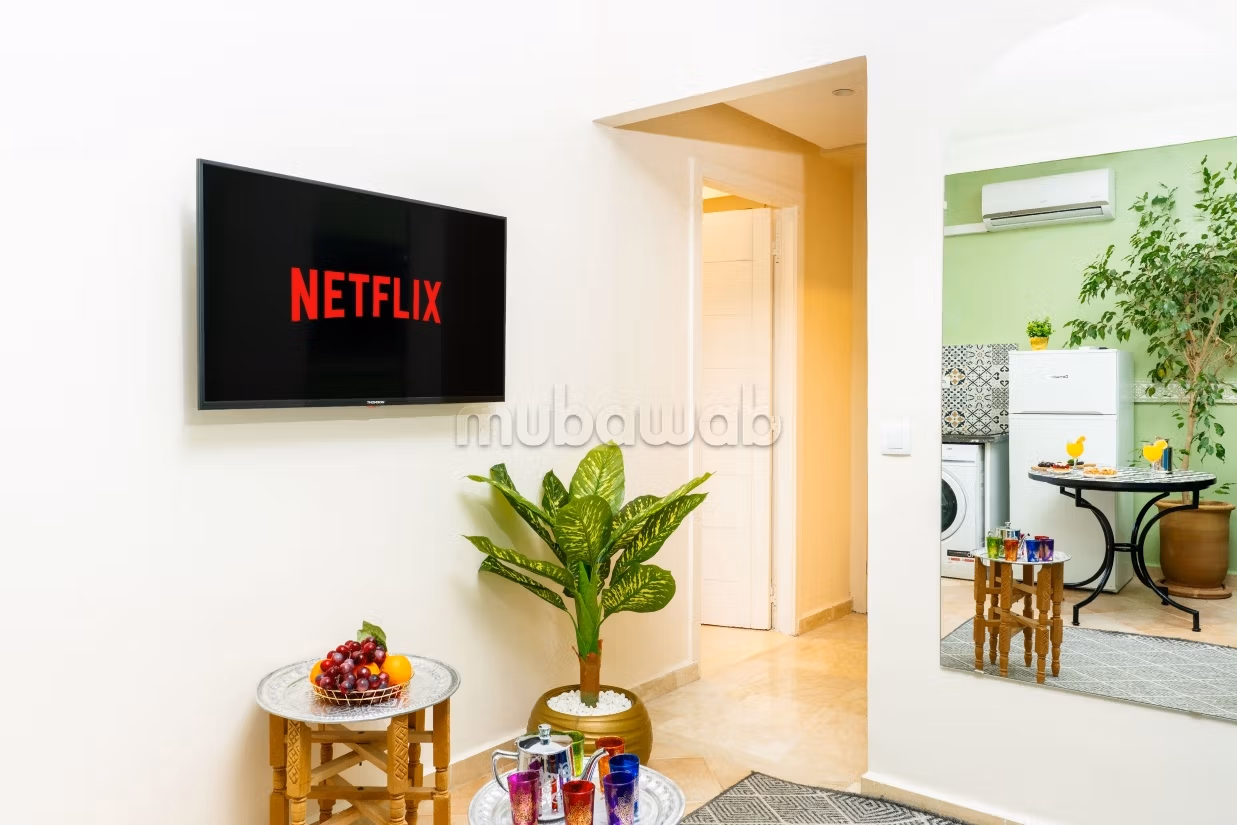 Studio meublé à louer en plein centre de Guéliz, — 2