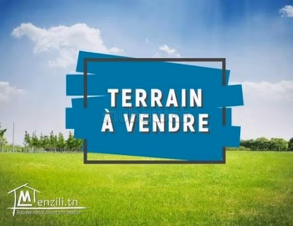 A vendre terrain à bâtir