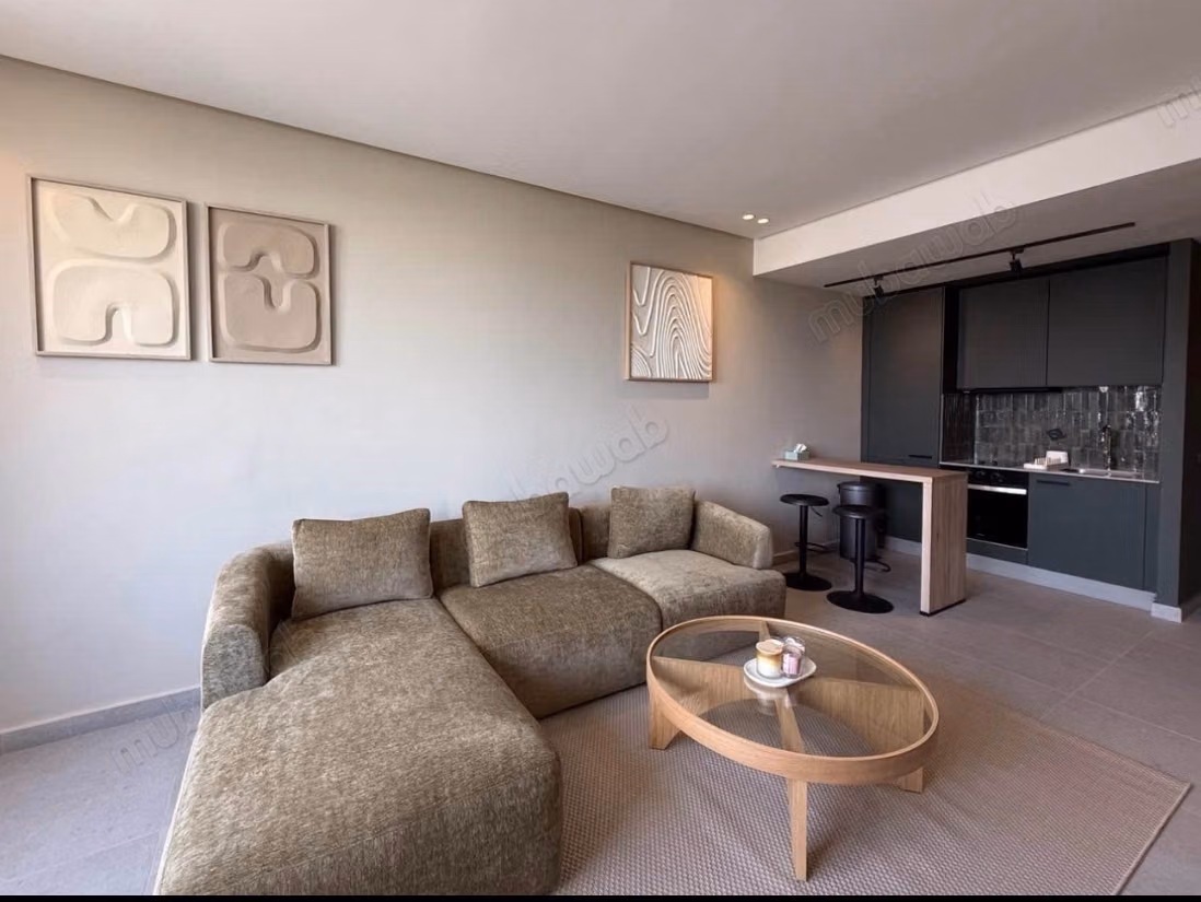Vendita di un bell'appartamento a Casablanca Finance City. 1 locale. Posto auto e ascensore