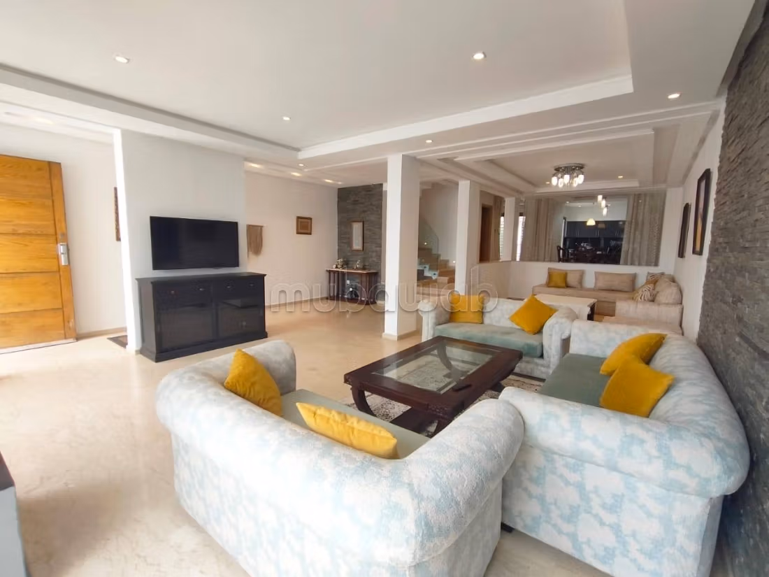 Gemeubileerde villa 370m² Dar Bouazza 18Kdh