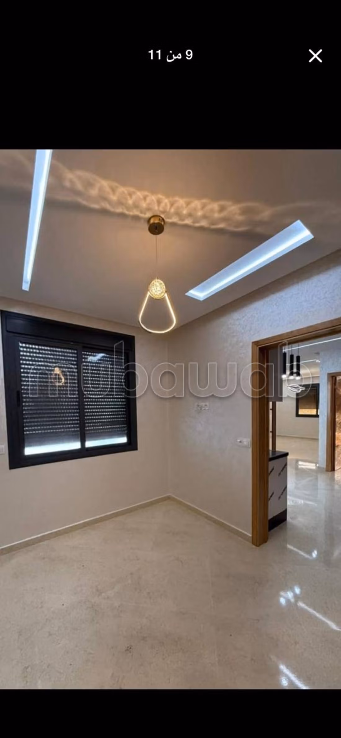 Apartment to purchase. 2 beautiful rooms. Satellite dish system and Moroccan living room