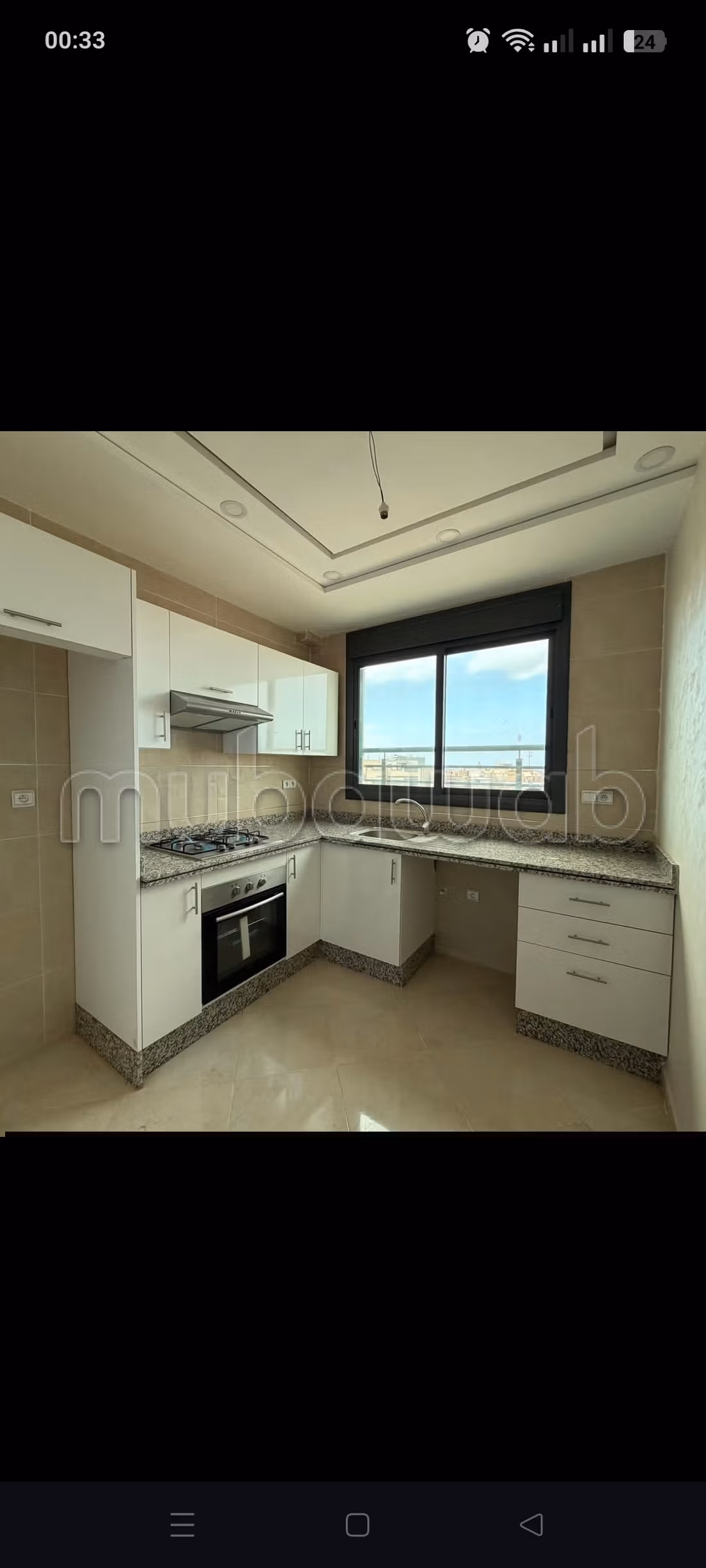 Apartment to purchase. 2 beautiful rooms. Satellite dish system and Moroccan living room
