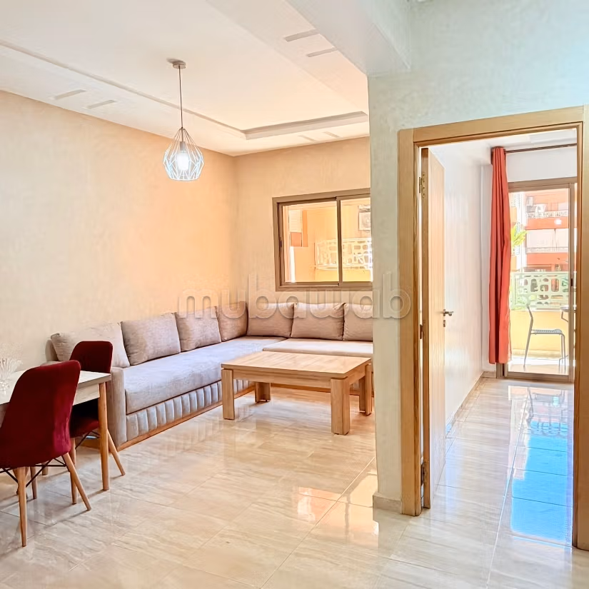 Furnished apartment 2 bedrooms pool view