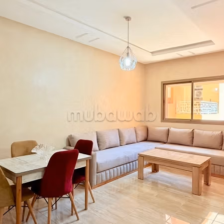 Furnished apartment 2 bedrooms pool view