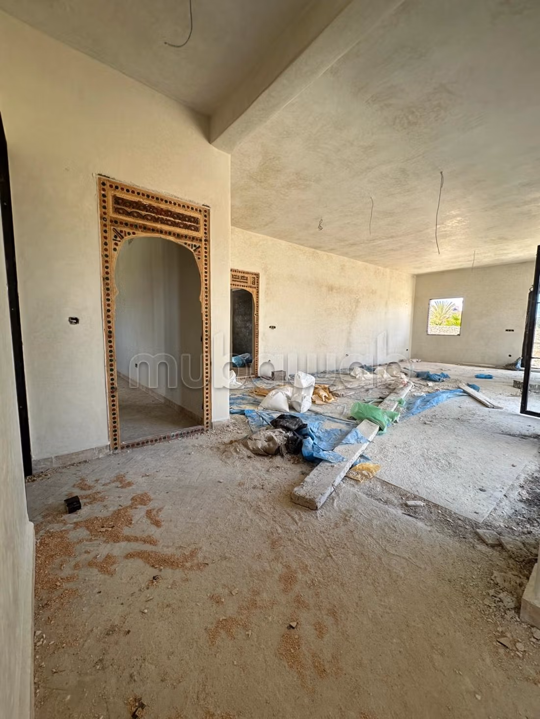 Villa lumineuse avec piscine à Ghazoua