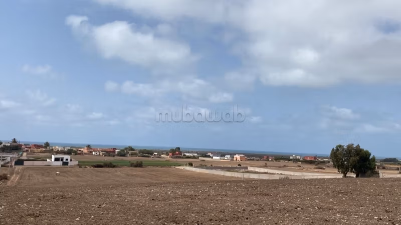 Terreno titulado con vista panorámica al mar