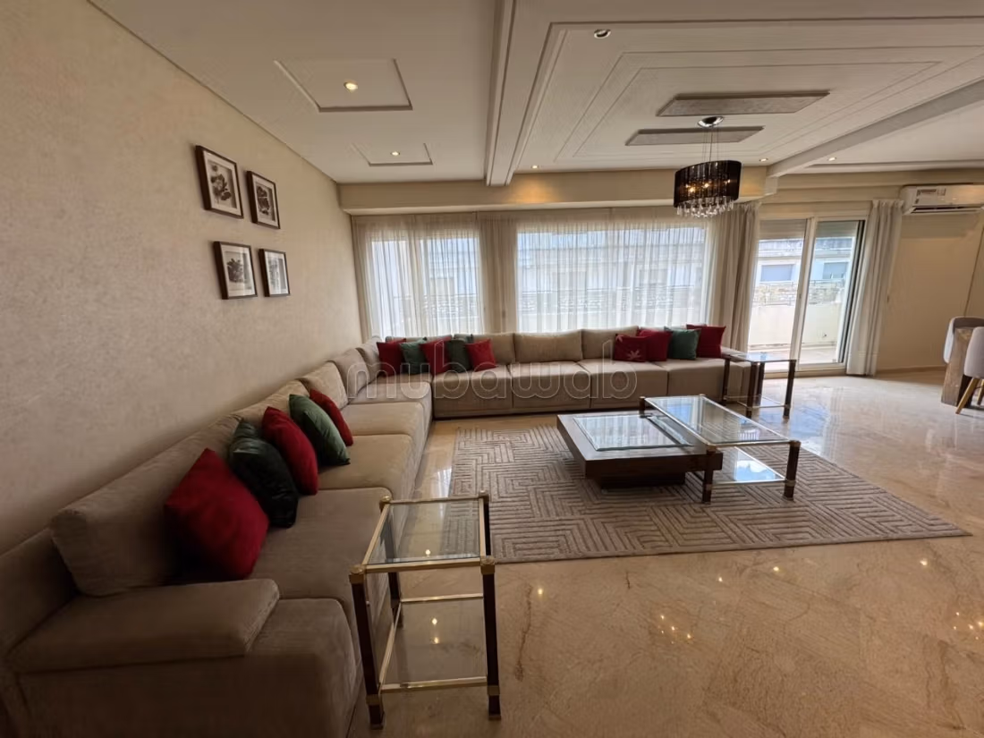 Superbe Appartement Meublé Avec Terrasse NEJMA — 2