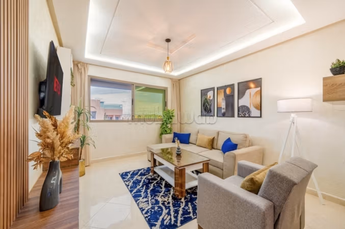 Studio Moderne Gueliz Marrakech Vue Montagne