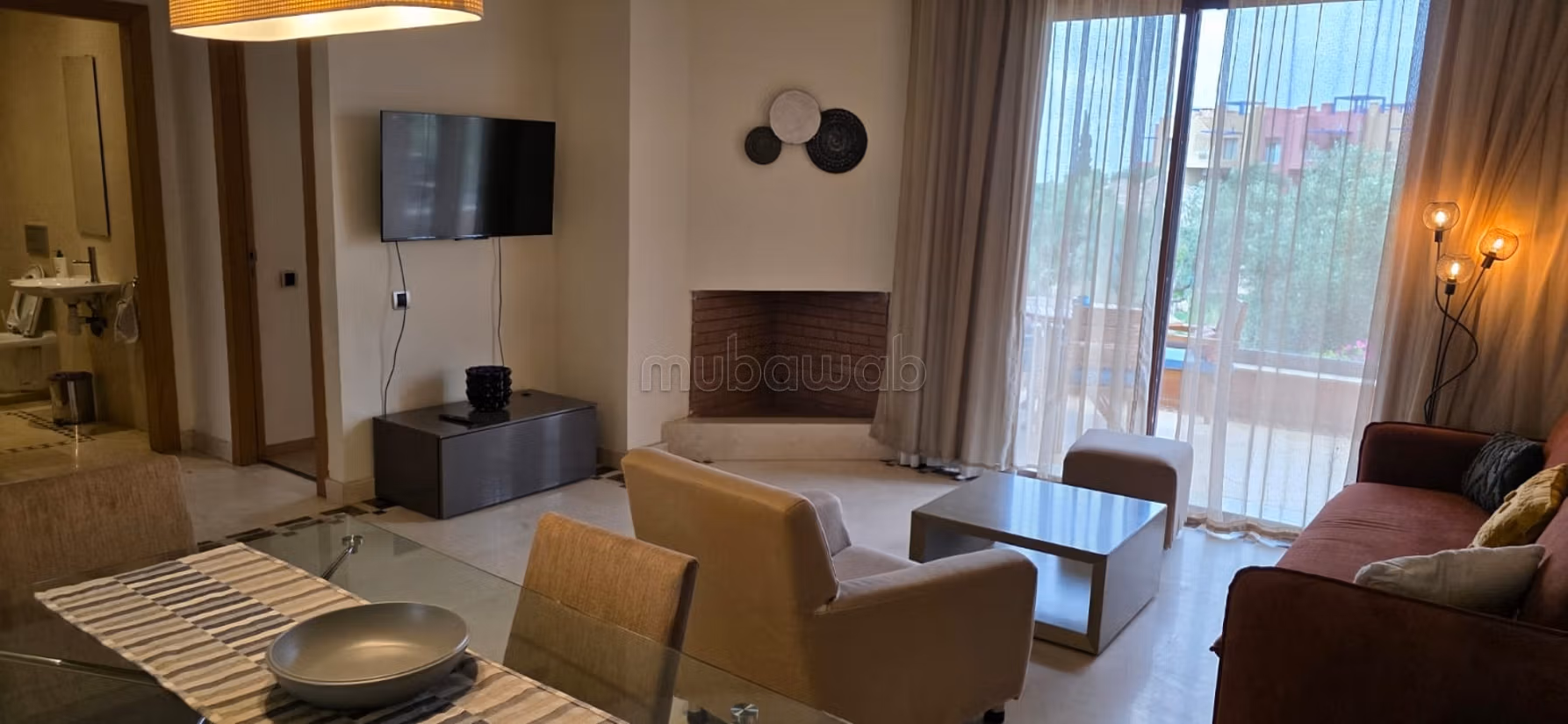 Appartement moderne avec terrasse dans résidence sécurisée avec piscine – Route de Casablanca, Marrakech — 2
