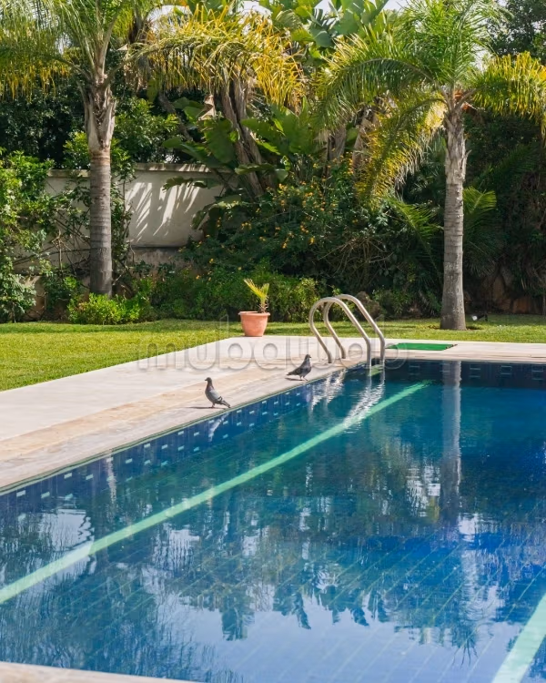 Splendide villa à vendre à Anfa Supérieur. 5 belles chambres. Fenêtres en double vitrage et vue mer