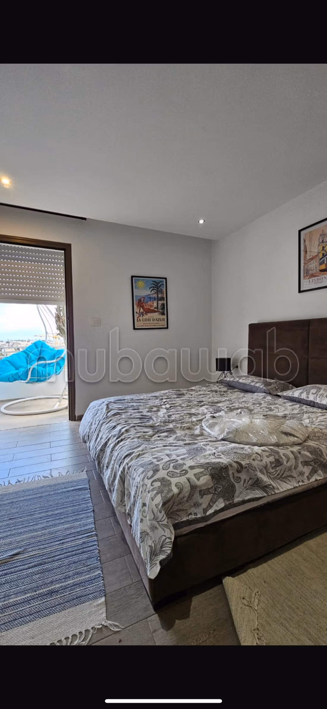 Bellissimo appartamento in affitto a Les Jardins de Carthage. Superficie di 90 m². Ben arredato