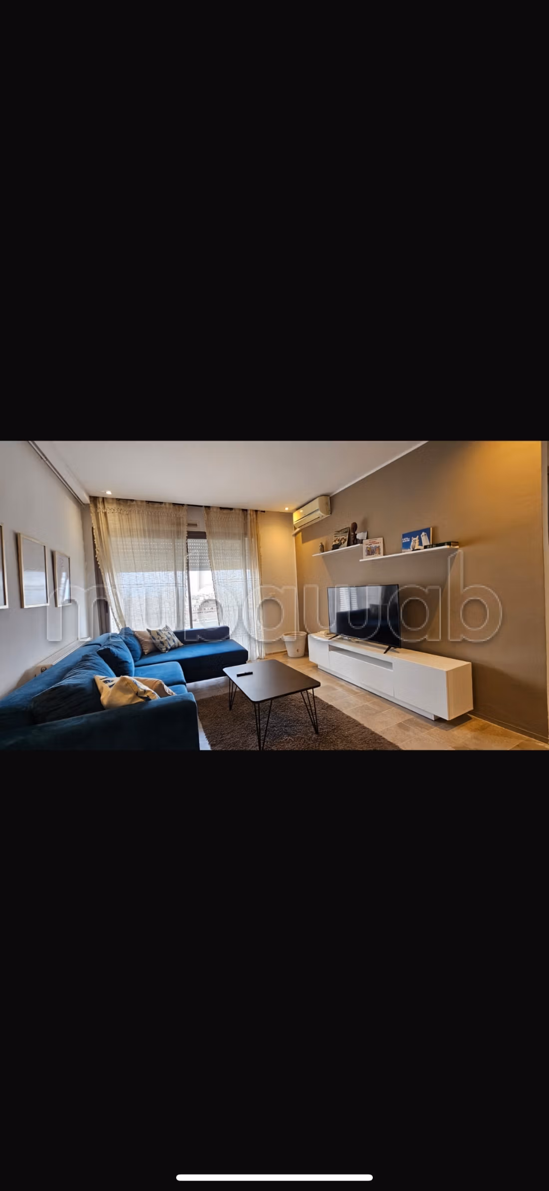 Bellissimo appartamento in affitto a Les Jardins de Carthage. Superficie di 90 m². Ben arredato