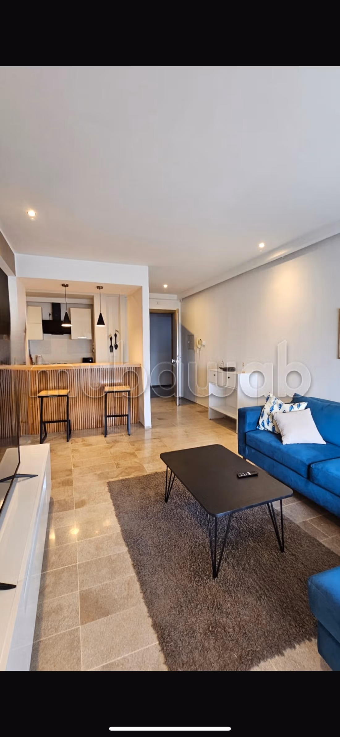 Bellissimo appartamento in affitto a Les Jardins de Carthage. Superficie di 90 m². Ben arredato