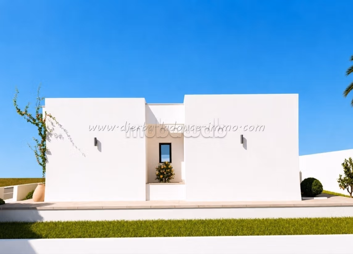 Villa S3 à vendre – Route d’Erriadh, Houmt Souk