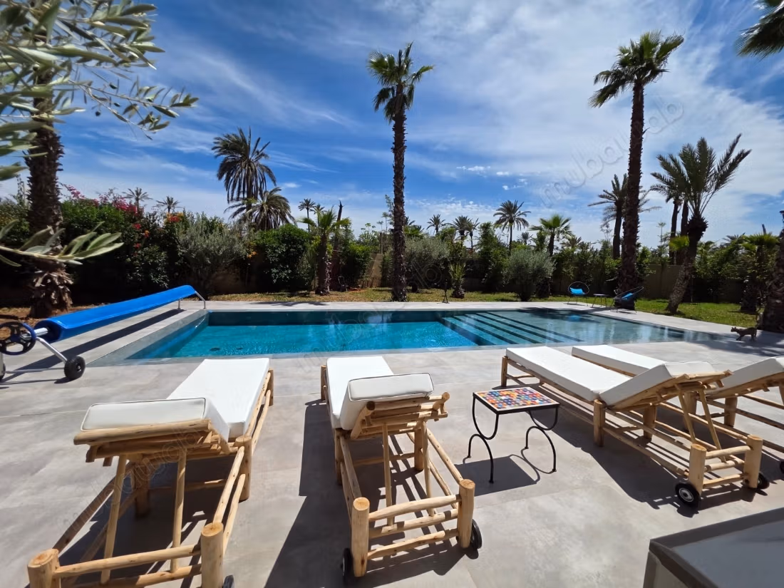Pépite à saisir: Villa 6 chambres meublée palmeraie