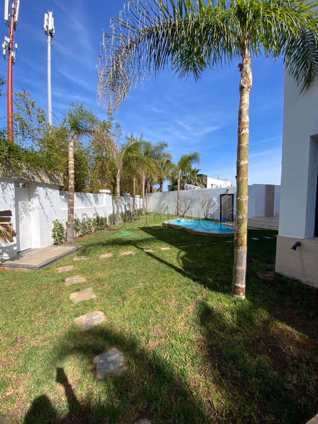 Villa a la location vide a anfa 4500dh