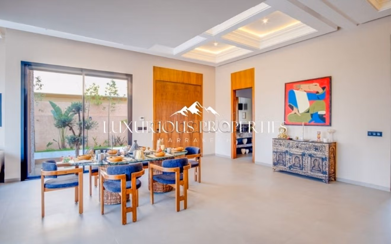 Contemporary villa with pool, Cherifia