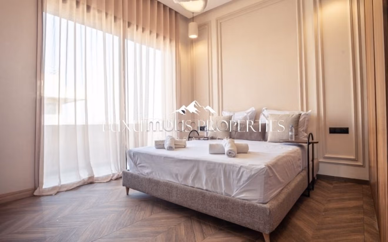 Contemporary villa with pool, Cherifia