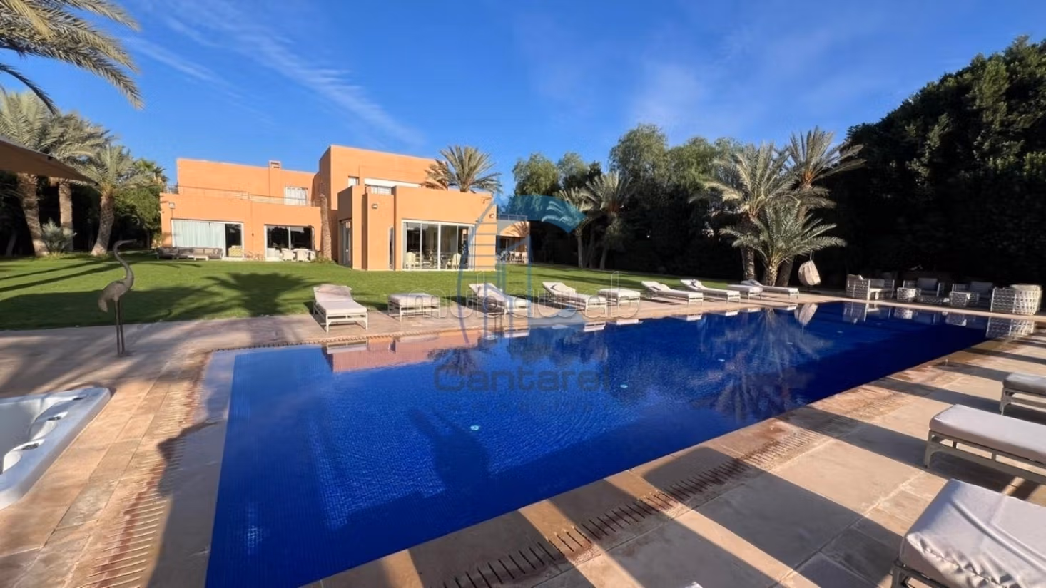 Villa d'exception 7 chambres en front de golf à vendre – al maaden marrakech