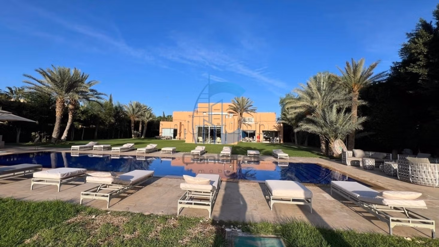 Villa d'exception 7 chambres en front de golf à vendre – al maaden marrakech