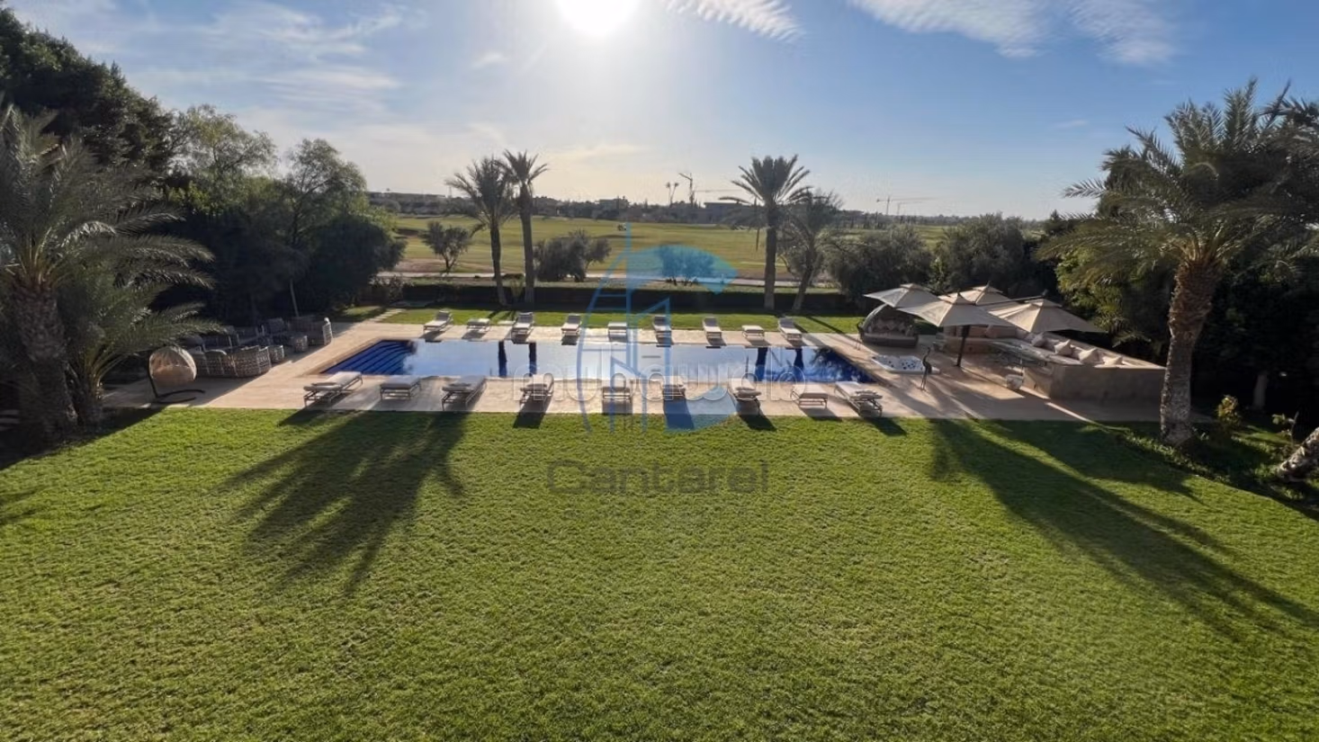 Villa d'exception 7 chambres en front de golf à vendre – al maaden marrakech