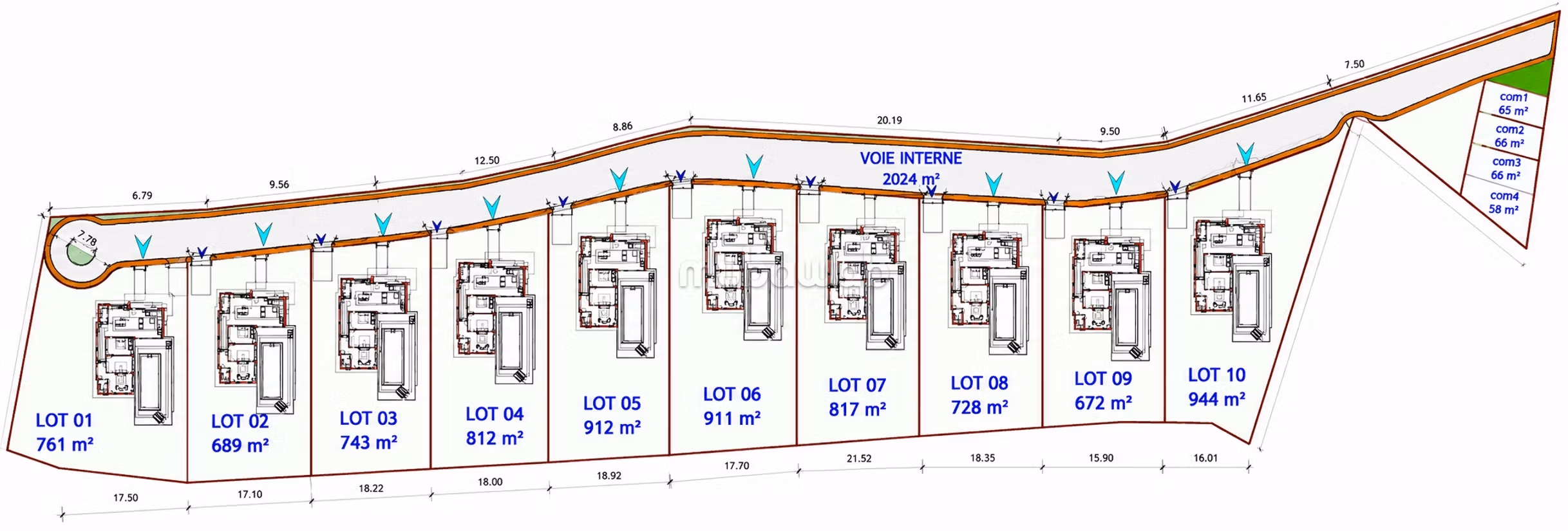 Projet de 10 villas A ISSEN 30MIN D'AGADIR