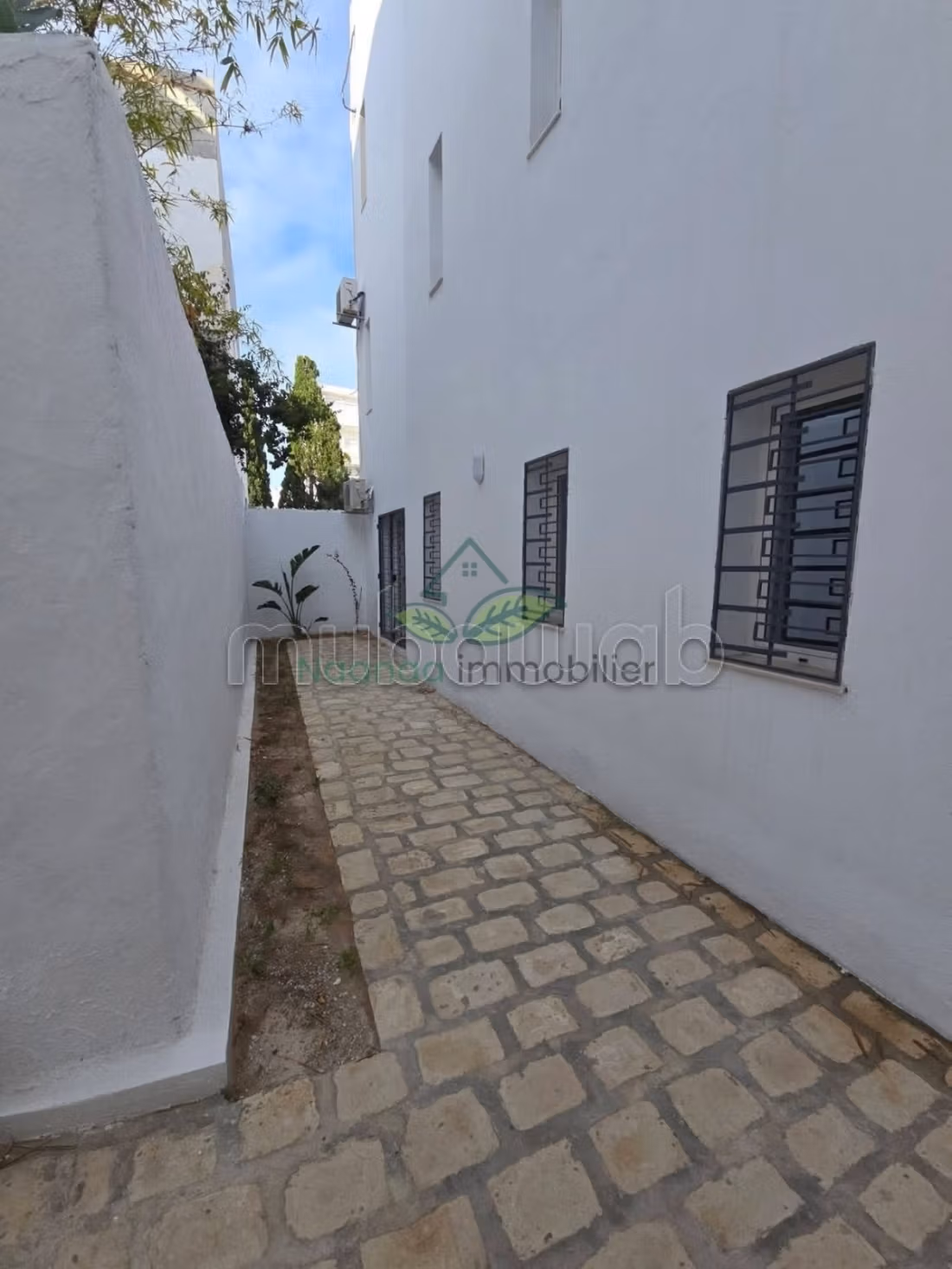 Location Annuelle Etage de villa a Hammamet Centre
