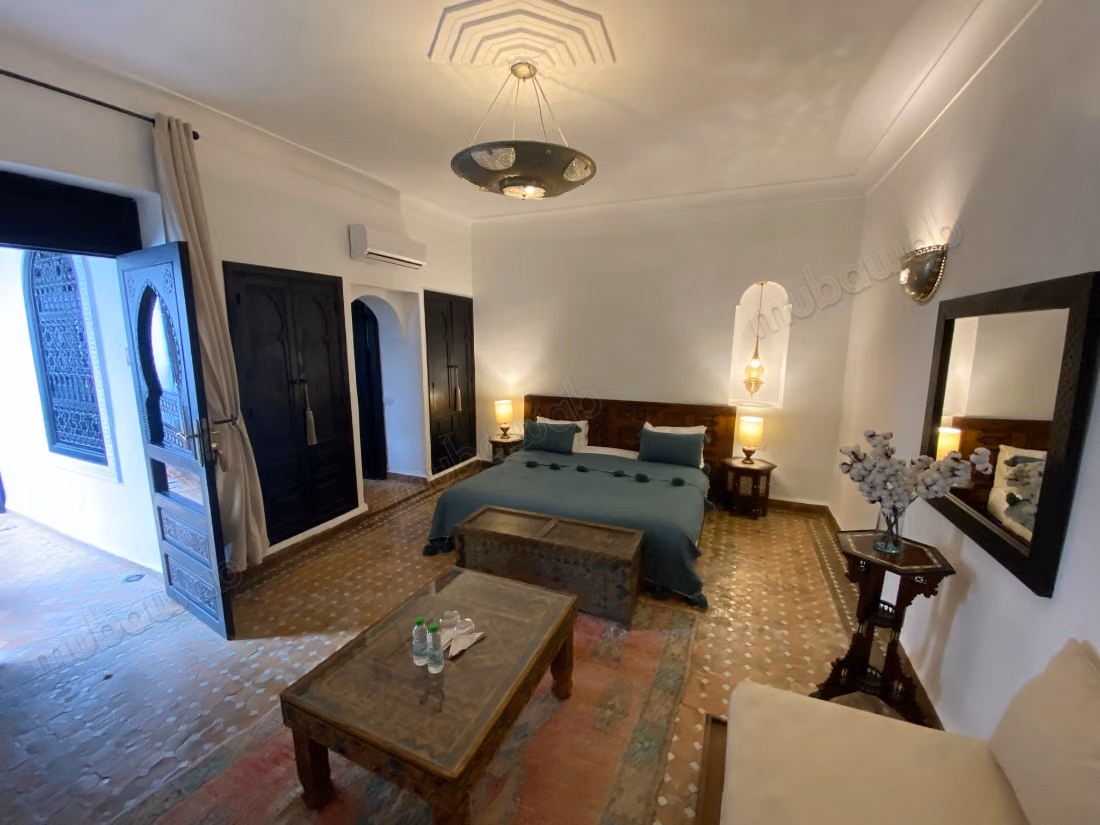 Vendita riad casa per gli ospiti titolo nella medina mkech