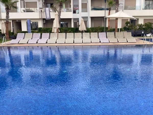 Appartement te huur beveiligde residentie nacht 1000 dirham