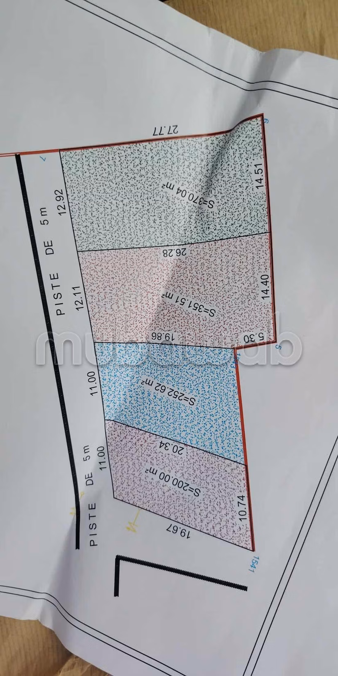 Terrain à acheter à Ariana. Superficie 250 m²