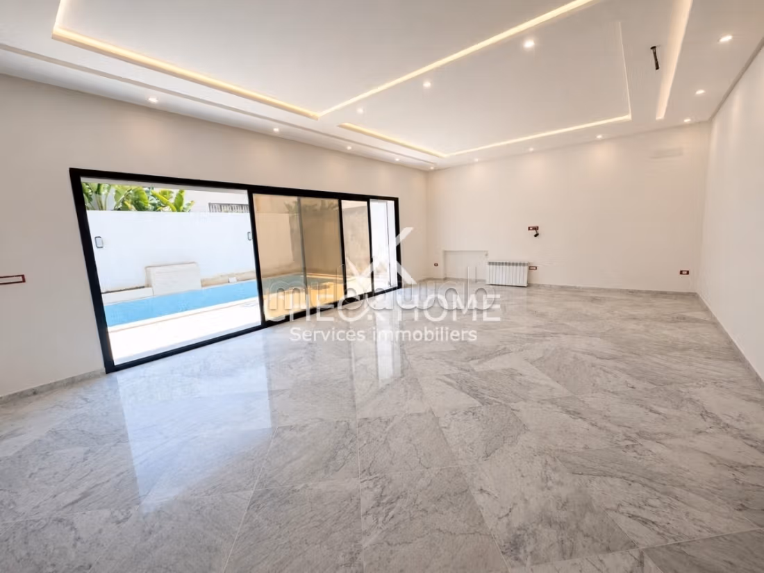 A vendre villa S4 neuve à Yasmine Hammamet