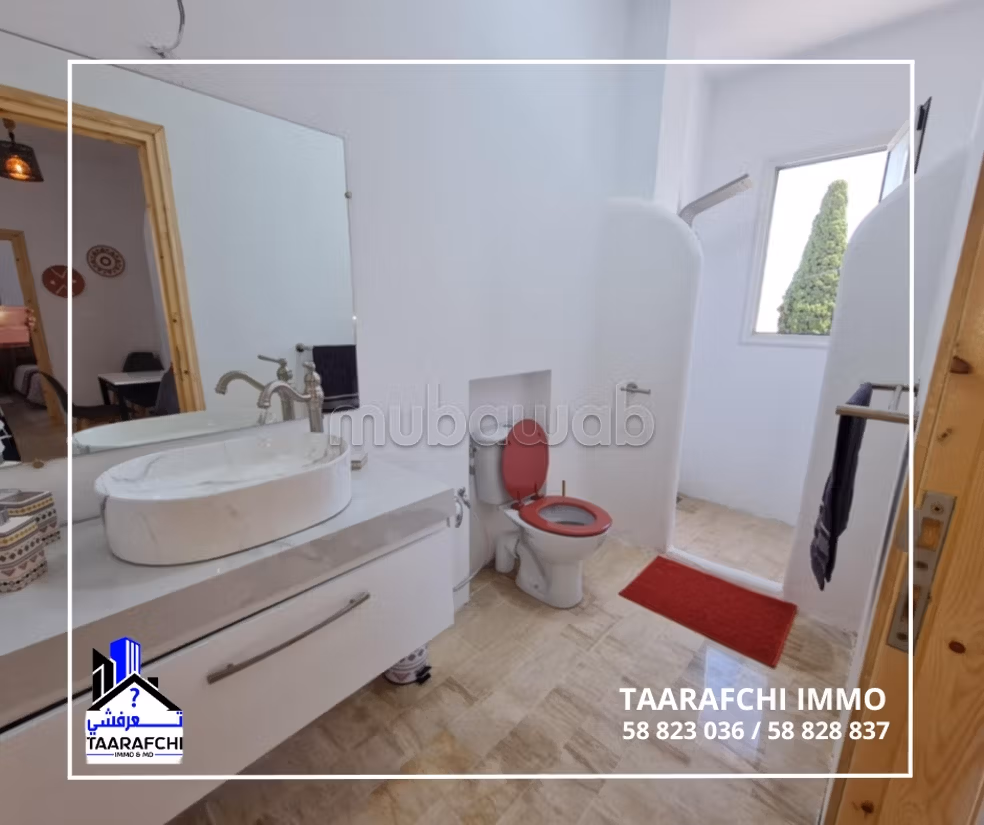 Villa con piscina e vista mare a Hammamet