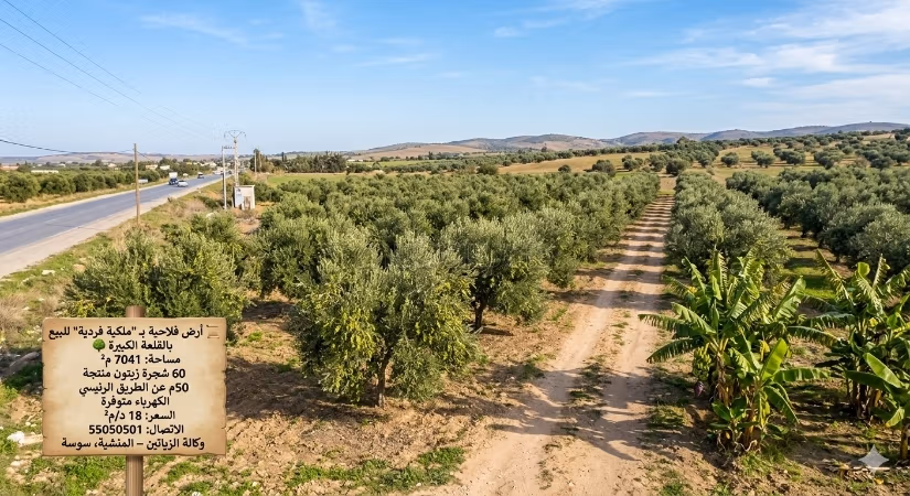 Terreno Agricolo in Vendita a Kalaa Kebira