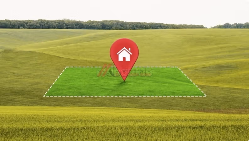 A vendre un lot de terrain usage habitation