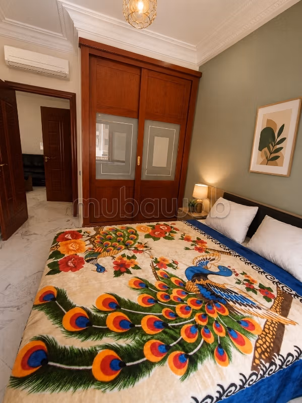 Prachtig appartement te huur in Guéliz. 1 mooie slaapkamer. Gemeubileerd