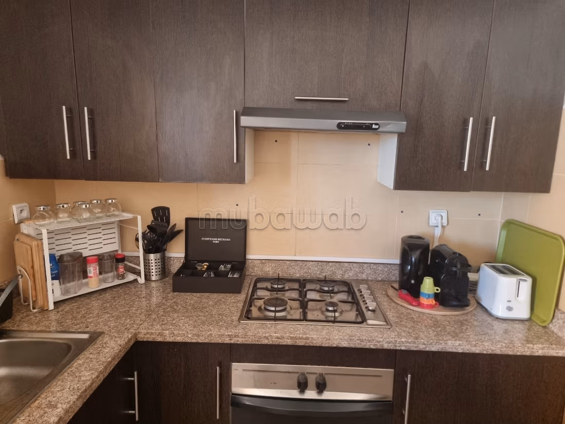 Bel appartement en location à Route Casablanca. 
2 chambres. 
Meublé — 4