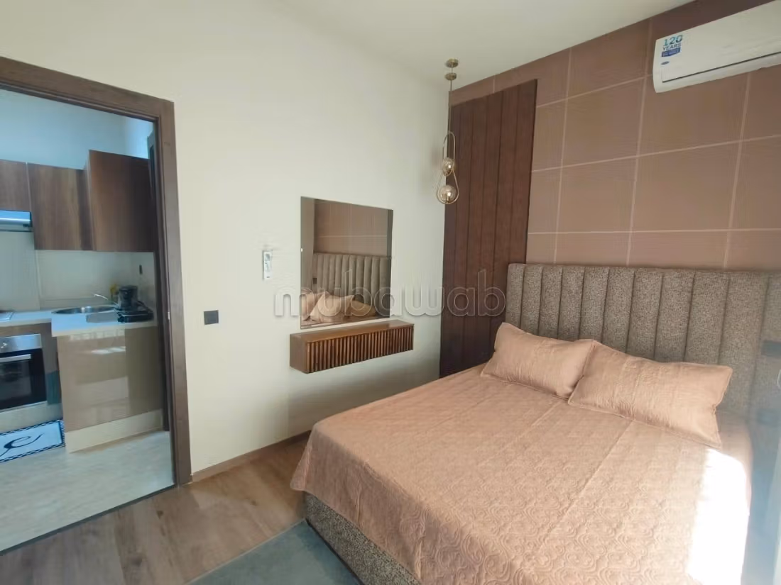 Studio terrazza nuovo arredato Val Fleury 7000 dh