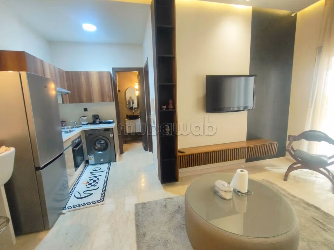 Studio terrazza nuovo arredato Val Fleury 7000 dh
