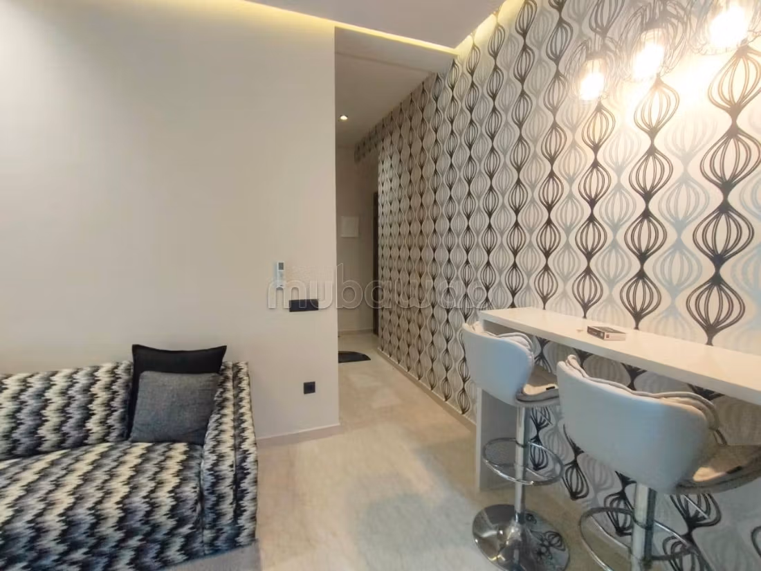 Studio terrazza nuovo arredato Val Fleury 7000 dh