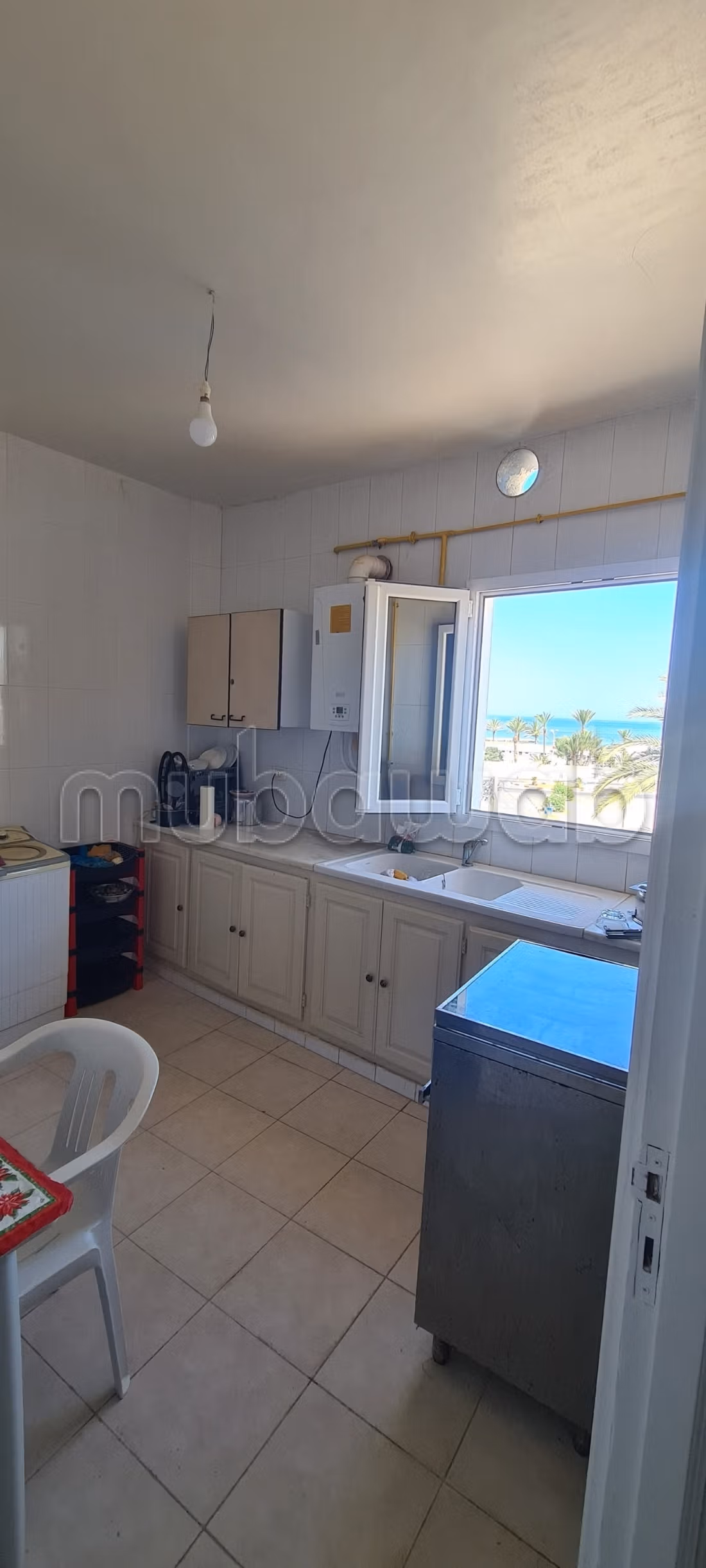 S2 Apartment facing the Palm Trees Beach in Mon