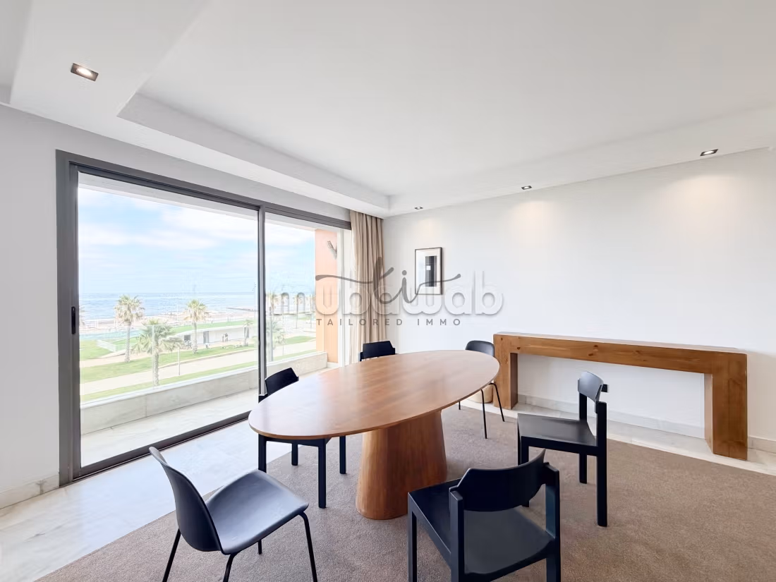 Appartement meublé de 3 chambres à louer à Ain diab — 4