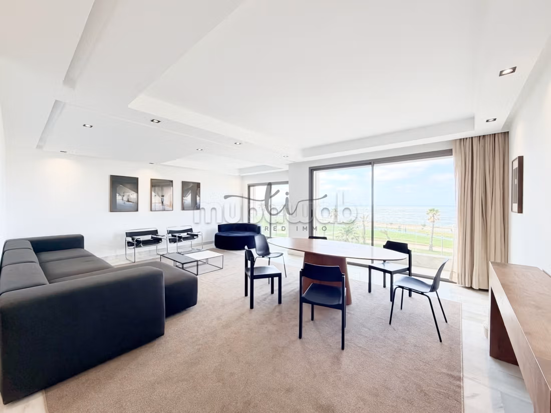 Appartement meublé de 3 chambres à louer à Ain diab — 5