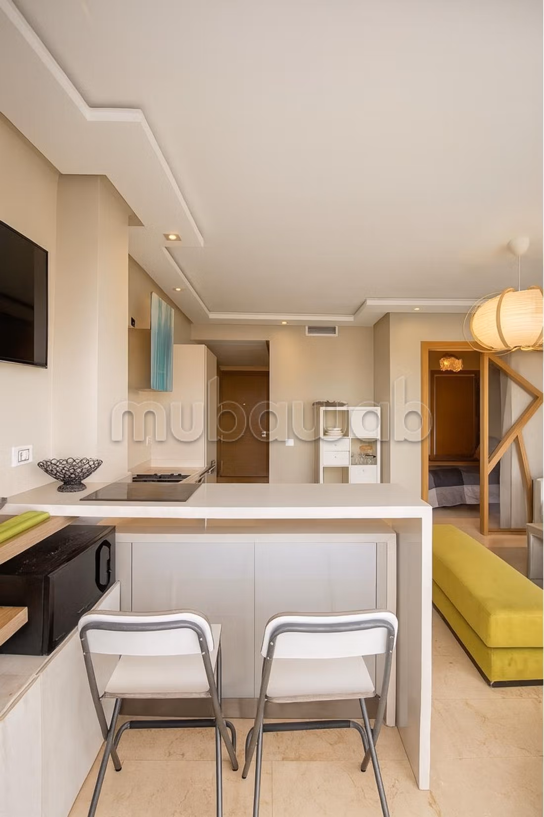 Très bel appartement en location à CIL Hay Salam.
Surface totale 44 m².
Bien meublé — 6