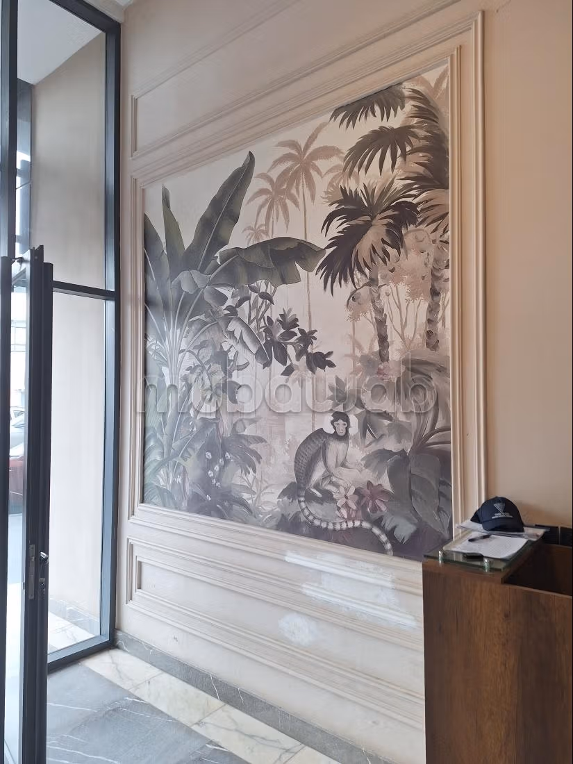 Superbe appartement à louer à Anfa. 3 pièces. Avec ascenseur et terrasse
