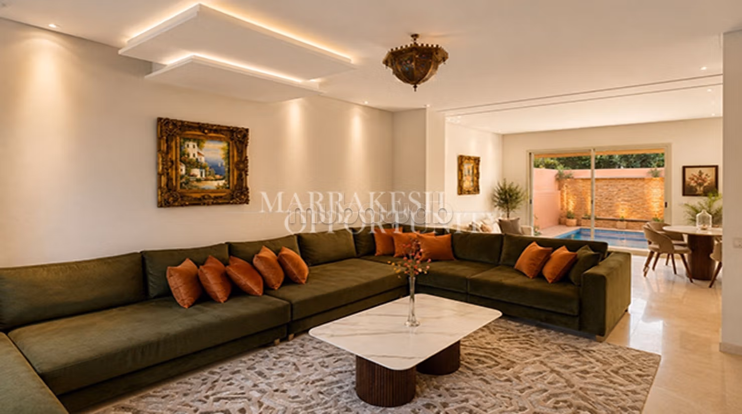 Prachtige moderne gemeubileerde villa te koop in Targa