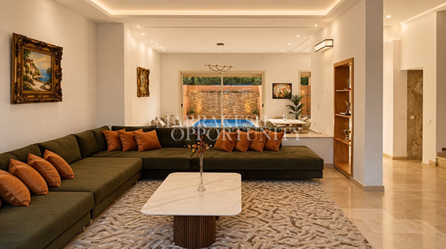 Prachtige moderne gemeubileerde villa te koop in Targa