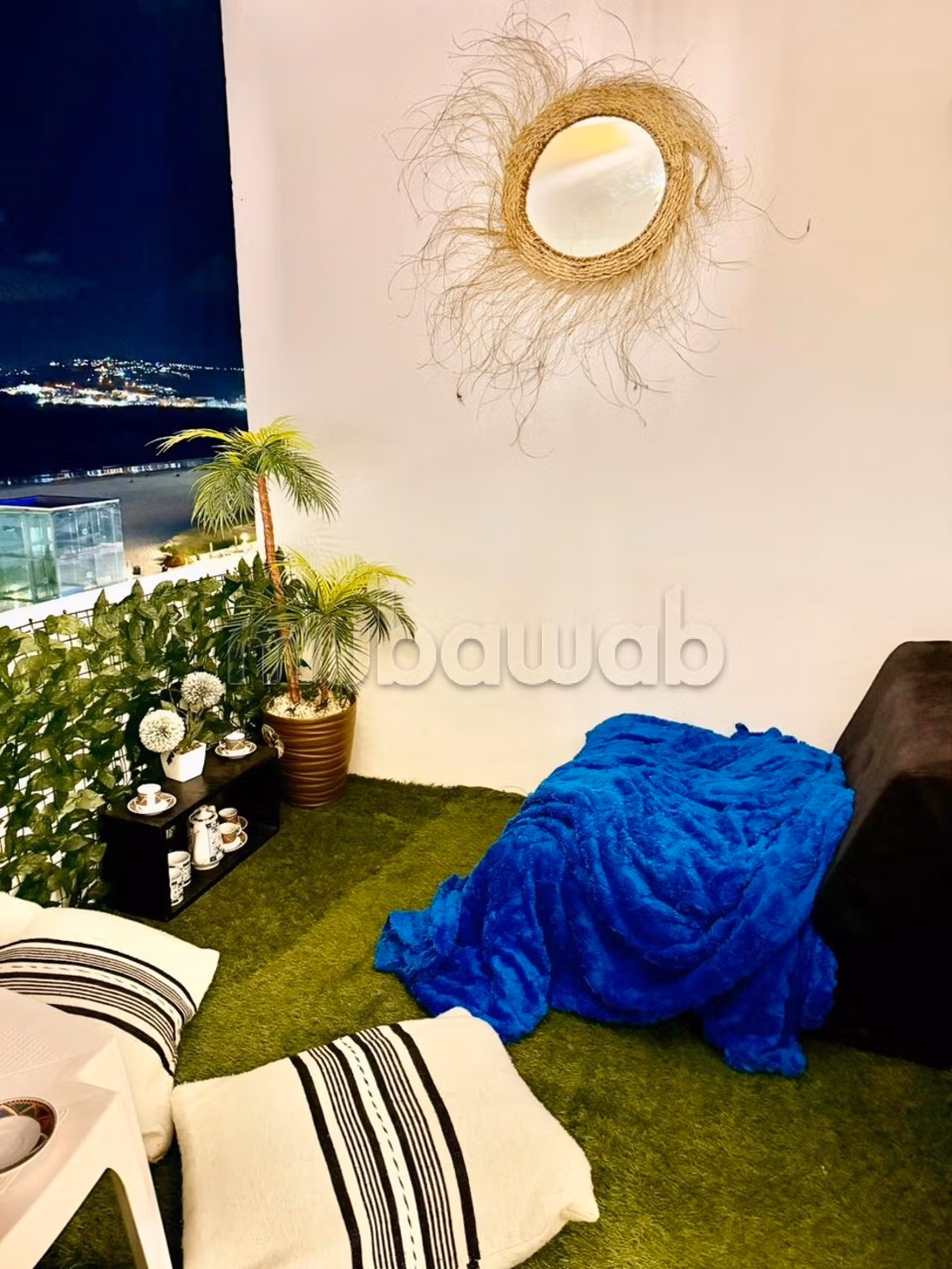 Appartamento con 2 camere a Tangeri Malabata vista mare